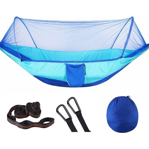 Fully Automatic Speed Open Mosquito Net Hammock High Version of The Air Tent Parachute Cloth with Mosquito Net Anti-mosquito