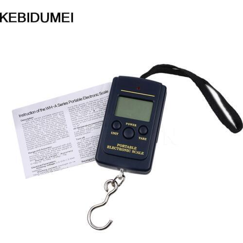 Portable 10g-40kg Electronic Hanging Fishing Digital Pocket Weight Hook Scale Multifunctional Luggage Shopping Fishing Weight