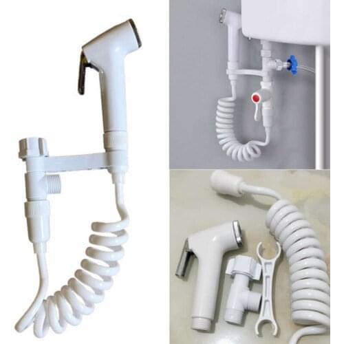 1 Pcs Handheld Toilet Bidet Tap Shower Sprayer Hand Bidet faucet for Bathroom hand sprayer shower head self cleaning Tools
