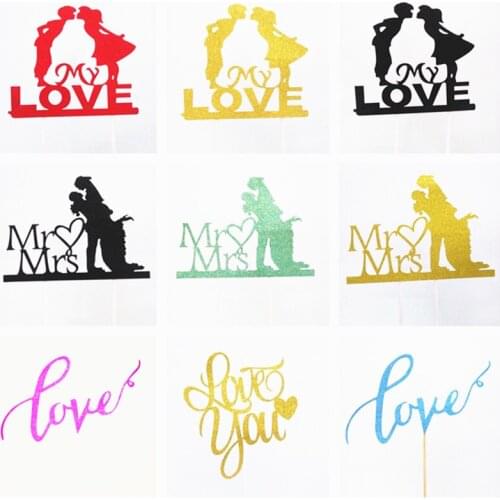 Cake Toppers Birthday Cake Toppers Love 1 Year Birthday Decorations Wedding Cake Toppers Personalized Decoration Baby Shower Boy