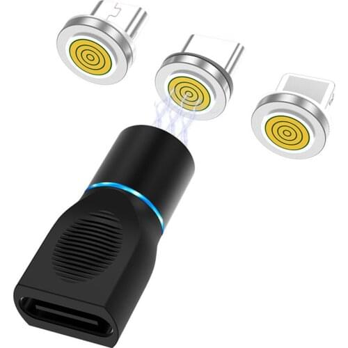 Type C Micro usb Mobile Phone Cable Fast charging plug Magnetic Plug for iphone Android xiaomi redmi Mobile Phone Charger Plug