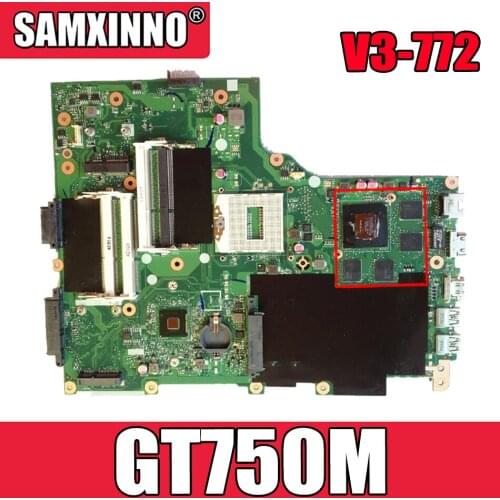 V3-772G motherboard FOR ACER aspire V3-772 V3-772G E1-772G laptop motherboard EA VA70HW GPU GT750M DDR3 100% test work