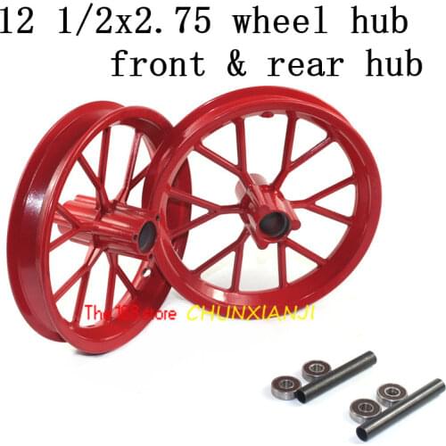 High Performance 12 1/2 X 2.75 Wheel Hub 12.5 *2.75 Aluminum Rim for 49cc Motorcycle Mini Dirt Bike Tire MX350 MX400 Scooter