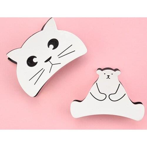Cute bear hair clamp hairclips barrettes headwear hair accessories