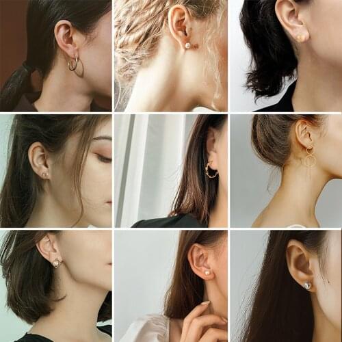 Women Earrings Hot Selling Fashion Bohemian Earring Set For Women New Round Geometric Dangle Drop Earrings 2021 Trendy Jewelry