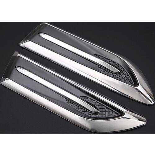 Car side air outlet fender hood decorative for Mercedes-Benz Series-A B C E S G M ML GLK CL CLK CLS GL GLK R SL SLK SLS AMG TPM