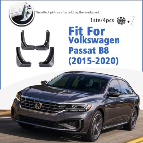 Mudguard For Volkswagen VW Passat B8 2015-2020 Front Rear Mudflaps Mudguards Car Accessories Auto Styline Splash Guard Fender