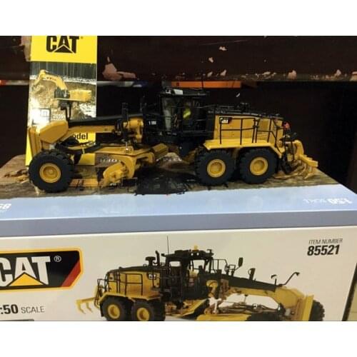Caterpillar Cat 18M3 Motor Grader 1/50 Scale Metal Model By Diecast Masters DM85521