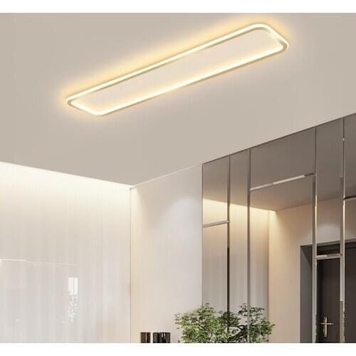 Long double-sided LED ceiling light Living room dining room bedroom study hallway lights Hotel cafe office lighting