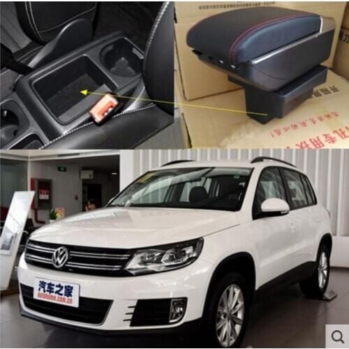 For Tiguan armrest box