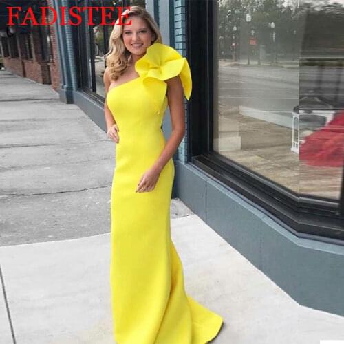 FADISTEE Womens One Shoulder Dresses