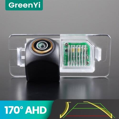 GreenYi 170° AHD 720P Trajectory Car Rear View Camera For BMW 2 Series 3 Series 5 Series X1/X3/X4/X5/X6 2008-2016 Reverse 4 pin