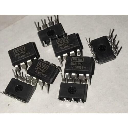 Xinyuan INA118P INA118 DIP8 IC OPAMP INSTR 800KHZ 8DIP 1PCS