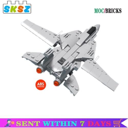 2021 New F14 Tomcat Military Plane Airplane Model Fighter Jets Building Blocks Military Enthusiast Assembly Bricks Toy Kid Gift