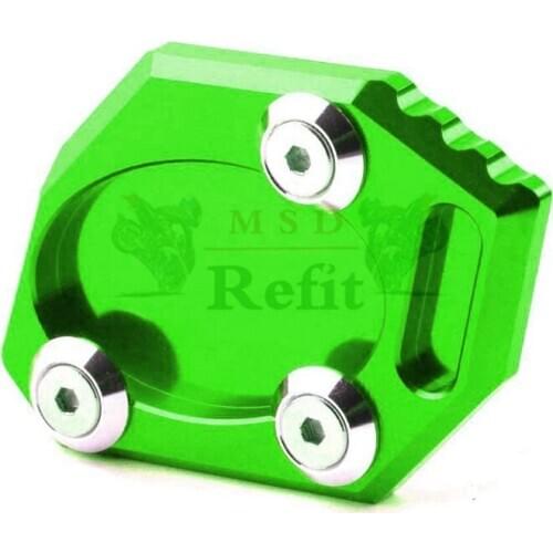 For KAWASAKI Ninja 250 300 Z250 Z300 2013-2017 Kickstand Foot Side Stand Extension Pad Support Plate