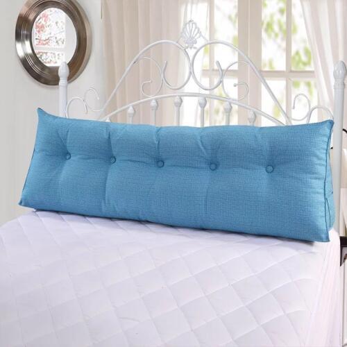 VESCOVO big long reading pillow cushions home decor 1.5 1.8m large couple pillow for bed