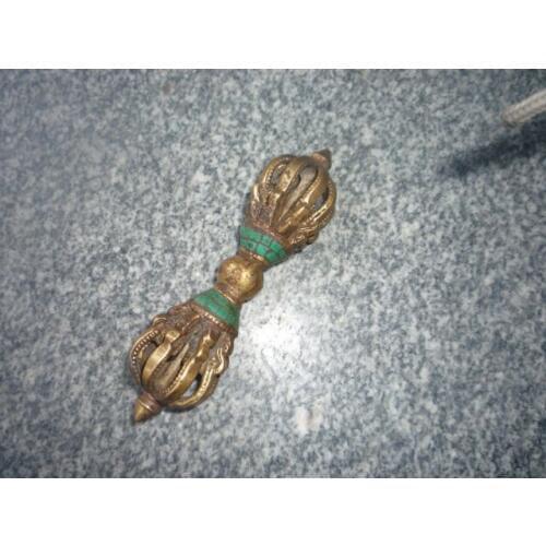 Rare old religious objects ---Buddha Vajra Dorje Kingkong Buddhist ritual apparatus, free shipping