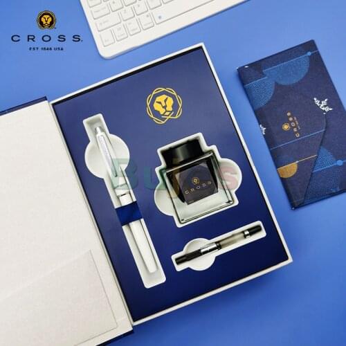 American Cross Shakespeare Series Fountain Pen, High-end Student Writing Practice, Business Signature Pen Gift Box,Smooth Body