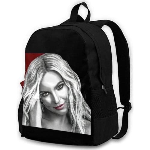 Britney Spears Backpacks Stylish Polyester Running Backpack Woman Lightweight Bags