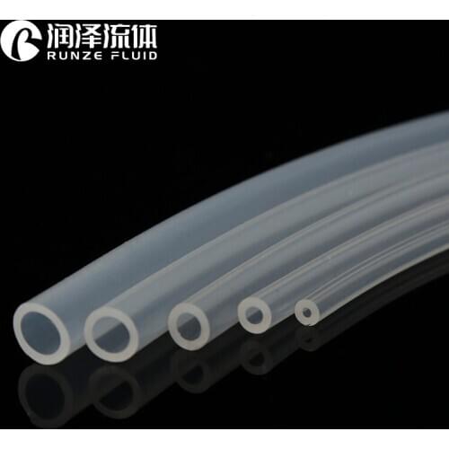 External Connection Silicone Tube High Transparency High Flexibility High Cost Performance for Liquid Transfer