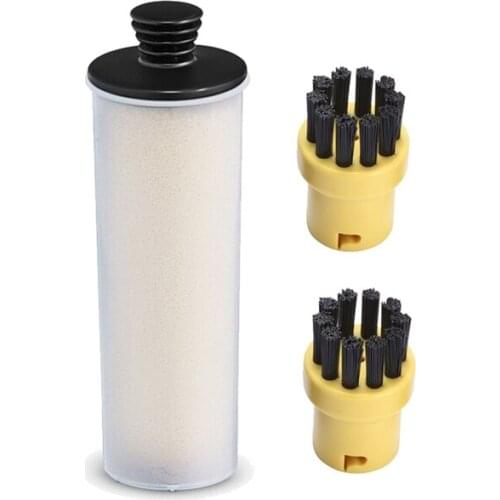 Descaling Stick Yellow Round Brush Kit for Karcher SC2 SC31 Descaling Sticks Round Brushes Spare Parts