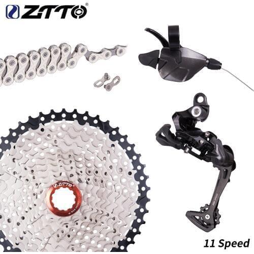 ZTTO 1x11 Groupset 11 Speed Shifter Rear Derailleur Group Se For Mountain Bike MTB 11speed 1 x 11 kit 46T 42T 40T 11s Cassette