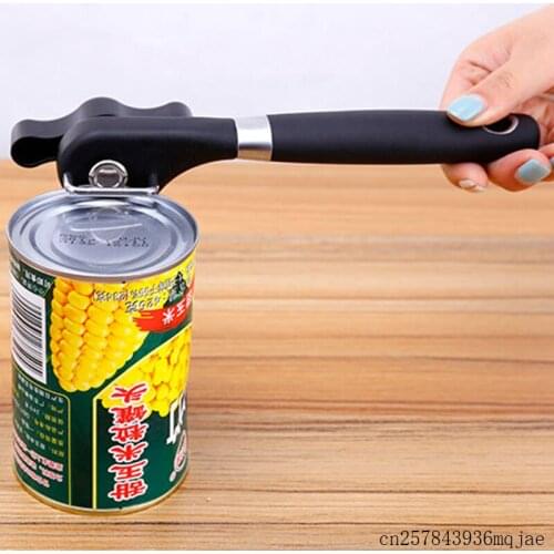 20pcs Multifunction Safety Side Cut Manual Can Opener Hand-actuated Can Opener Side Cut Easy Grip Openers Stainless Steel