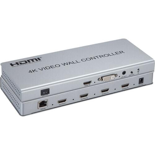 2x2 Video Wall Controller 4K HDMI video wall splitter controller 4K TV Processor Video Stitching Video Wall Processor