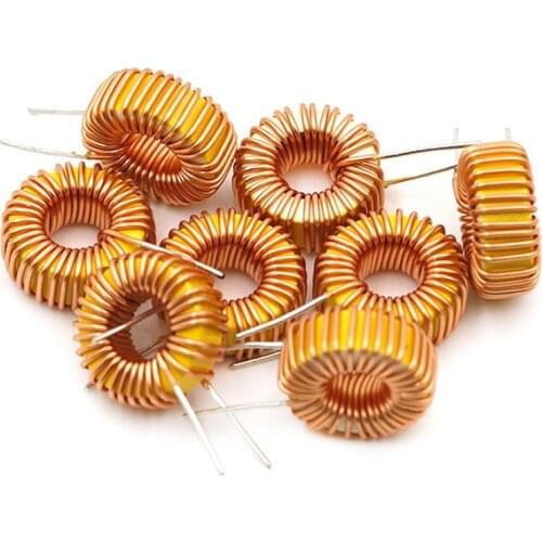 5Pcs 6A Toroid Core Inductors Wire Wind Wound DIY mah--100uH Coil For LM2596