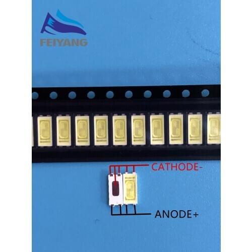 50PCS SEOUL LED Backlight 1W 7030 6V Cool white 90-100LM LCD Backlight for TV TV Application STWBX2S0E