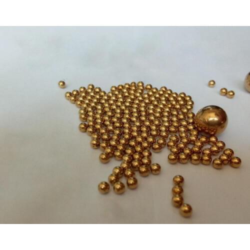 8pcs inner diameter 9mm 9.5mm 9.525mm 10mm miniature brass ball solid copper hardware decorative steel balls nuts