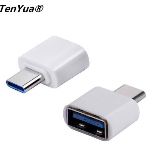 Type C Adapter USB-C Type-C to USB 3.0 Converter Phone OTG Cable for Samsung S8 S9 Note 8 Huawei Mate 9 P20 Xiaomi Mix 2S USB C