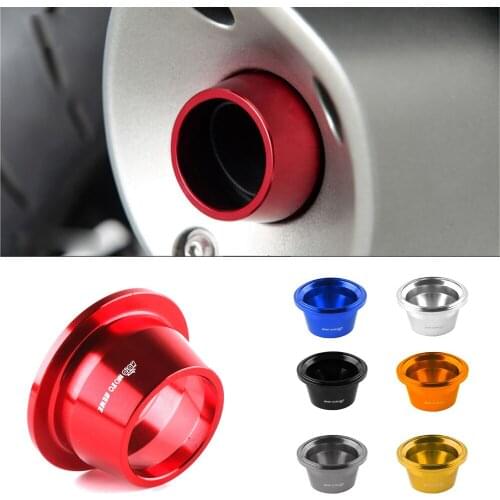 Motorcycle Accessories exhaust plug Motorcycle Scooter CNC Aluminum Alloy Exhaust Pipe Tip Cover For Yamaha TMAX 530 Aug6