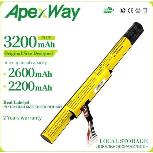 Apexway Laptop Battery For Lenovo For Ideapad Z400 Z400S Z400A Z400T Z510 Z510A Z500 Z500A L12S4K01 L12L4K01