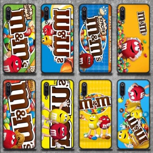 M&Ms Chocolate Box Phone Case for Xiaomi mi 6 6plus 6X 8 9SE 10 Pro mix 2 3 2s MAX2 note 10 lite Pocophone F1
