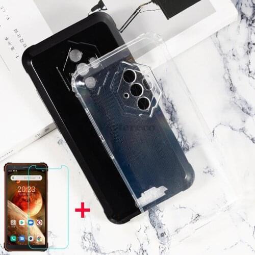 360 Degree Full Cover Case For Blackview BV6600 IP68 Back Cover Transparenet Phone Cases Vetro For Blackview BV6600 Pro Pelicula