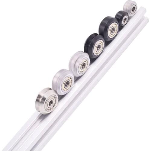 3d printer wheel openbuilds plastic pulley passive driven perlin idler outer diameter 23.89mm include 625ZZ