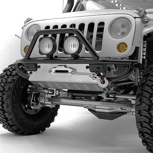 Metal Front Bumper Protective Guard for Capo JKMAX TUBE RC Car Accessories