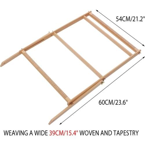 Multifunctional DIY Woven Set Wooden Weaving Loom Kit Hand-Woven Household Tapestry Scarf Loom Sewing Machine