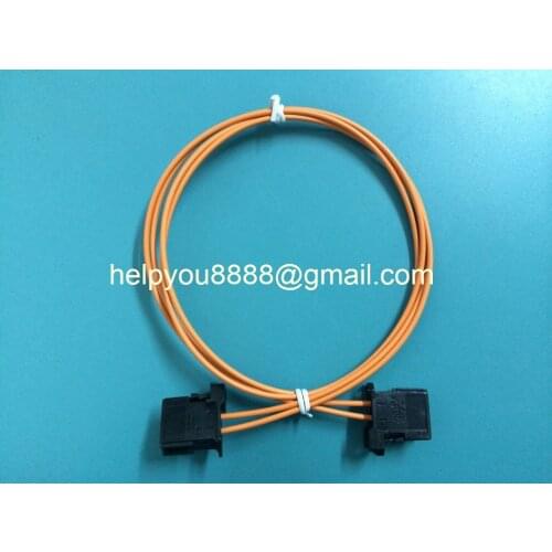100% new origianl optical fiber cable most cable for BMW A-U-D-I AMP Bluetooth car GPS car fiber cable for nbt cic 2g 3g 3g+ 2pc