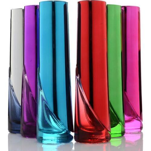 Wholesale 12ML mini colorful glass perfume spray bottles empty glass perfume bottles cosmetic container
