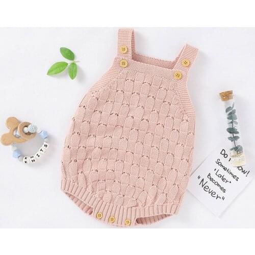 Casual Baby Boy Girl Sweater Autumn Spring 2021 Knitted Jumpsuit Overalls New Year Warm Sweaters Baby Boy 0-2 Years Girl Sweater