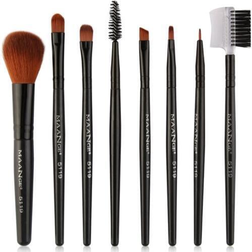 Professional Makeup Brushes Eyebrow Eyeliner Blush Eye Shadow Foundation Lips Brush Set Kit Tools Contour Eyelash Brushes