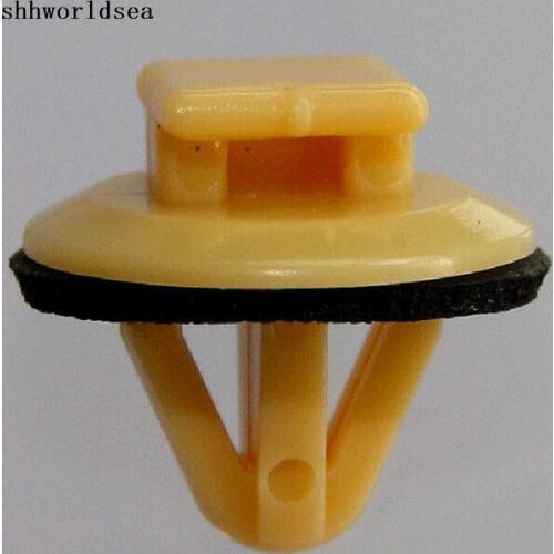 Shhworldsea car clips fasteners Door moulding clip with sealer