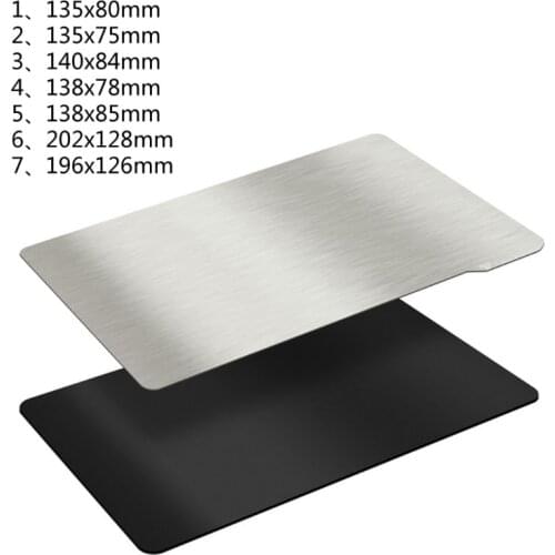 Removal Spring Sheet Spring steel magnetic Flex Magnetic Hot Sticker for ANYCUBIC Photon Mono UV LCD Resin 3D Printer