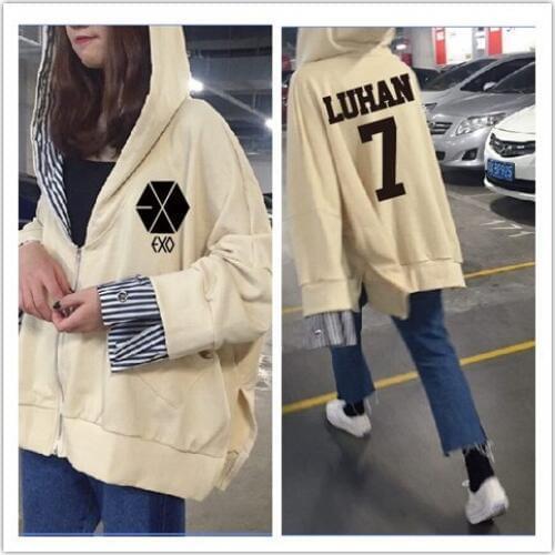 Xingju Women's Sweaters With A Zipper