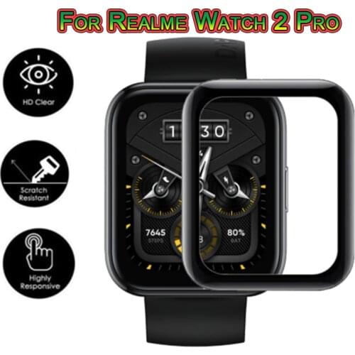 3D Film Easy-To-Install Anti-Dirty Anti-Peep Surface Full-Covering Protective Film Membrane Suitable For Realme watch 2 Pro New