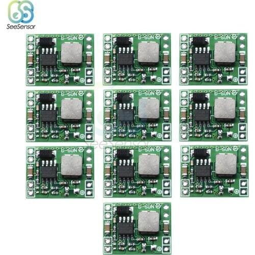 10Pcs DC 7-28V to 5V Ultra-small Step Down Power Supply Module DC-DC Buck Converter Max 3A Replace LM2596