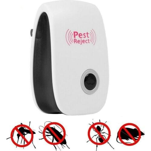 10Pcs Ultrasonic Pest Reject Home Control Electronic Repellent Mice Rat Repeller -US Plug