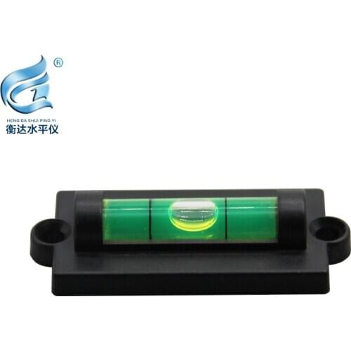 10 pcs/piece) High-precision level of photo frame level, wall-mounted TV bubble level, size 59.5*25.5*13mm